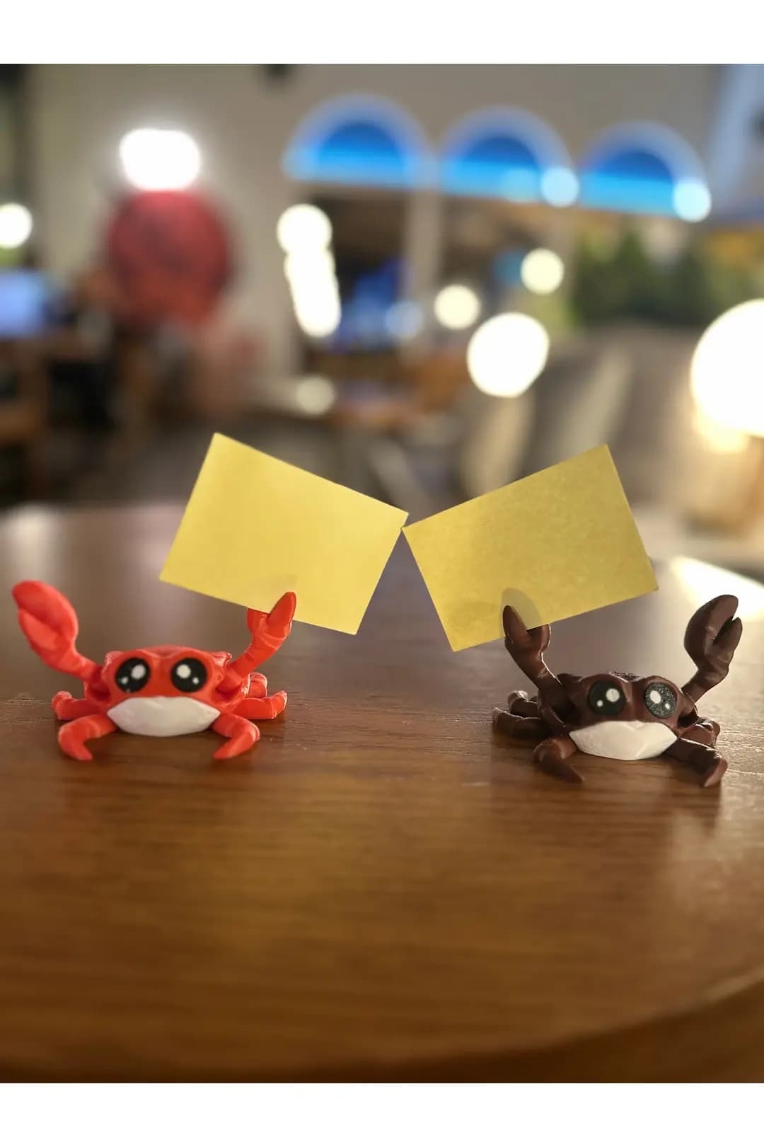 Mini Yengeçler Not Tutucu Set – Mıknatıslı Dekoratif Aksesuar